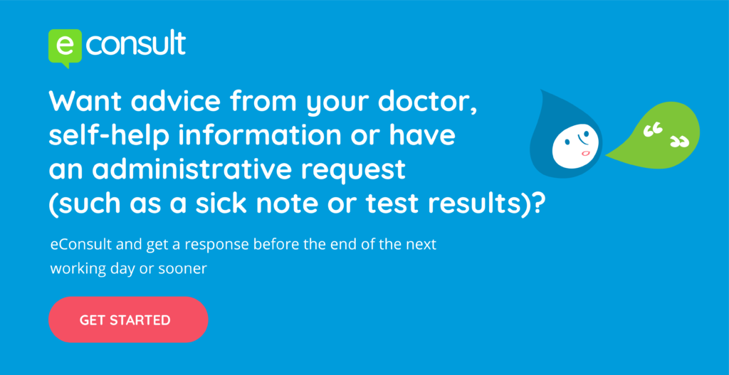 eConsult and get a response before the end of the next working day or sooner