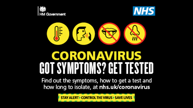 Coronavirus. Got symptoms? Get tested